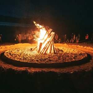 Senās uguns nakts. Koncertprogramma “Uguns atbalss”